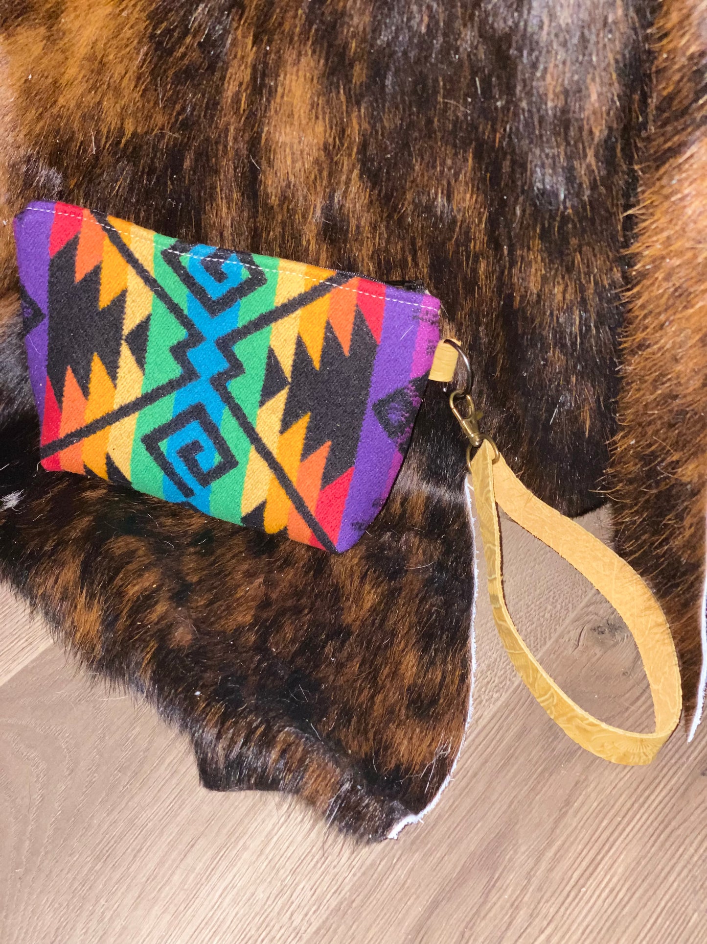 Pendleton wristlet