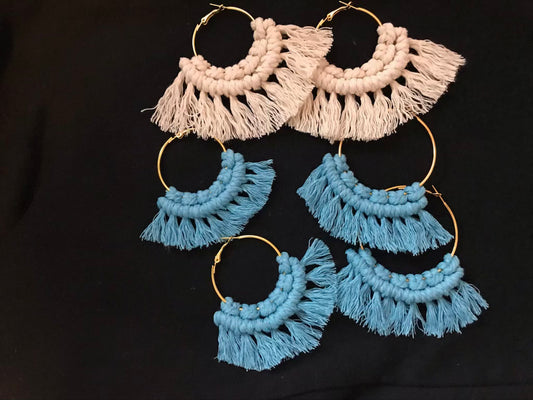 Macrame earrings